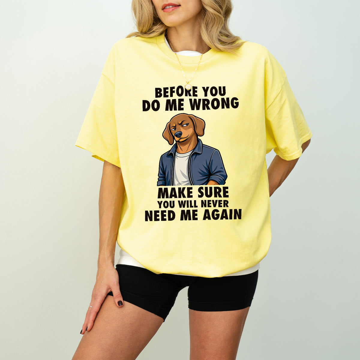 Funny Sausage Dog Shirt Attitude Humor Gift