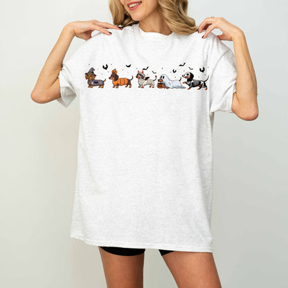 Dachshund Halloween Shirt – Cute Ghost Dog Spooky Gift
