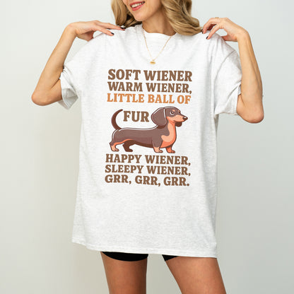 Soft Wiener Warm Wiener Dachshund Shirt