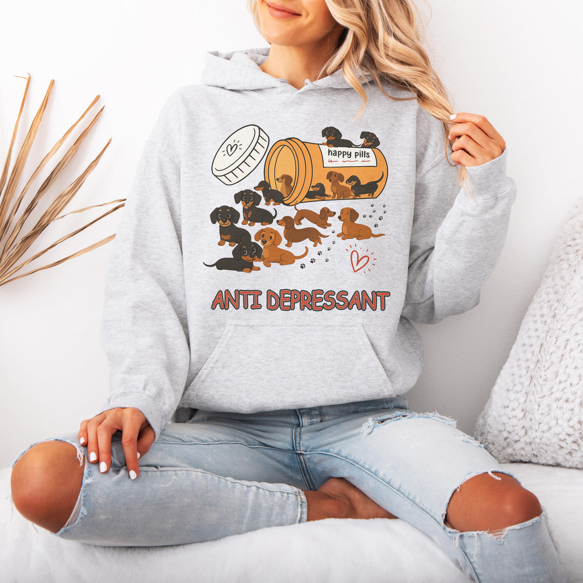 Dachshund Hoodie – Funny Weenie Dog Gift for Dachshund Lovers