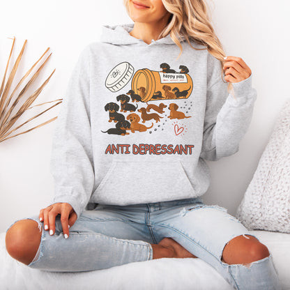Dachshund Hoodie – Funny Weenie Dog Gift for Dachshund Lovers