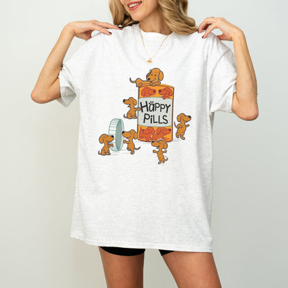 Happy Pills Dachshund Shirt Cute Doxie Gift