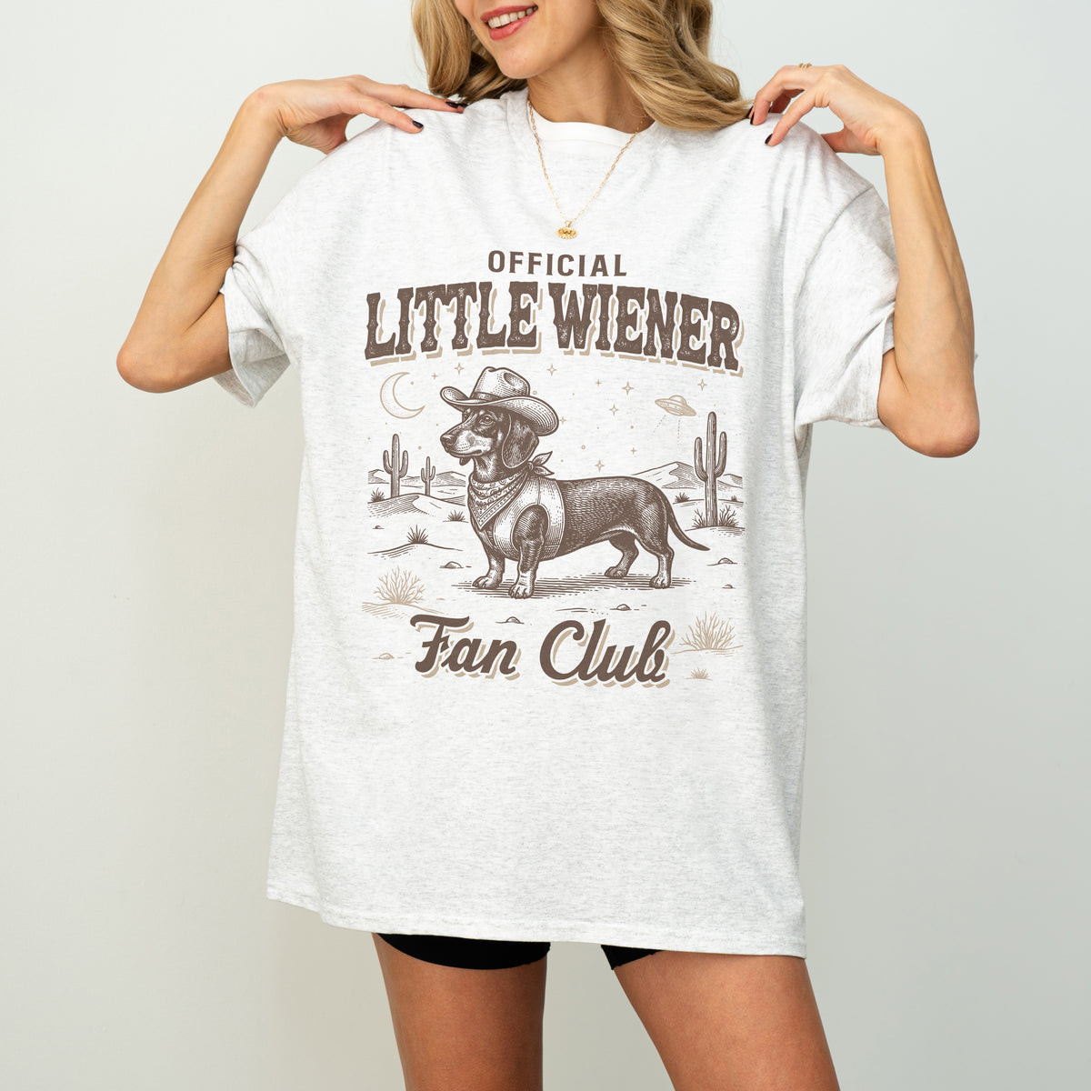 Little Wiener Fan Club Shirt – Vintage Wiener Dog Gift