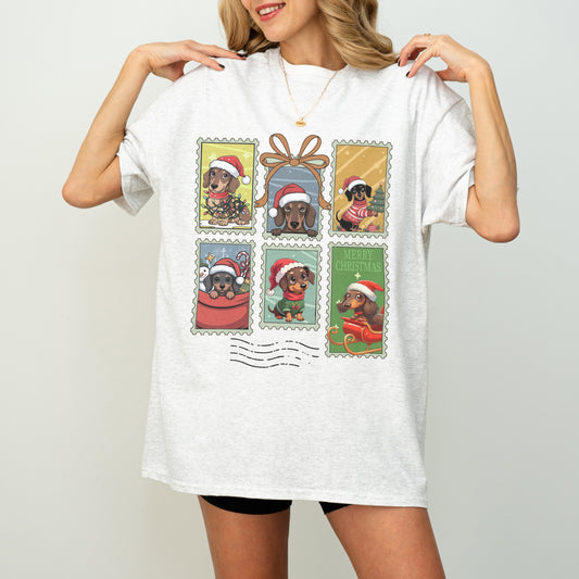 Dachshund Christmas T-Shirt Cute Holiday Dog Lover Gift