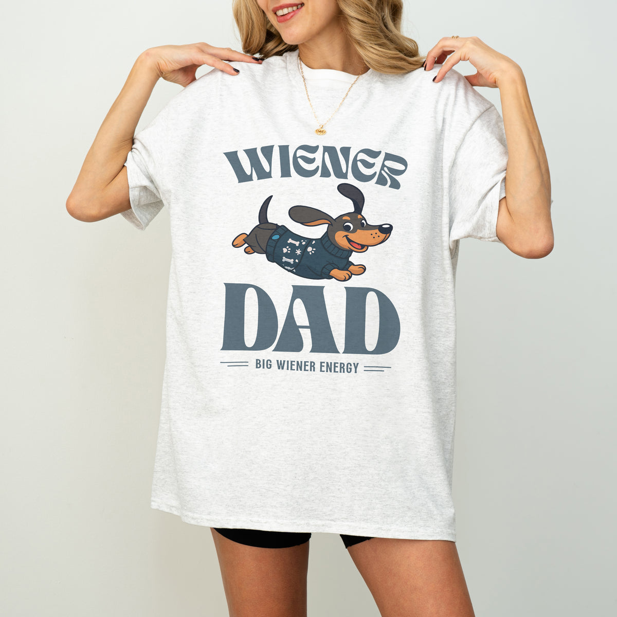 Wiener Dad Dachshund Shirt Cute Doxie Lover Gift