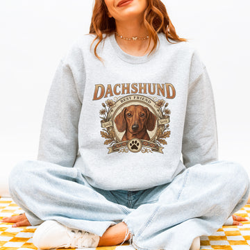 Custom Dachshund Sweatshirt Personalized Dog Portrait Gift
