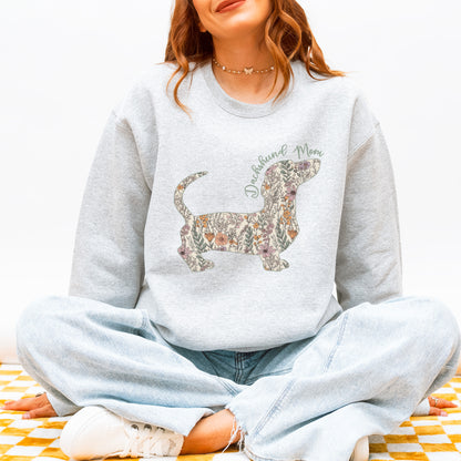 Personalized Dachshund Dog Mama Sweatshirt