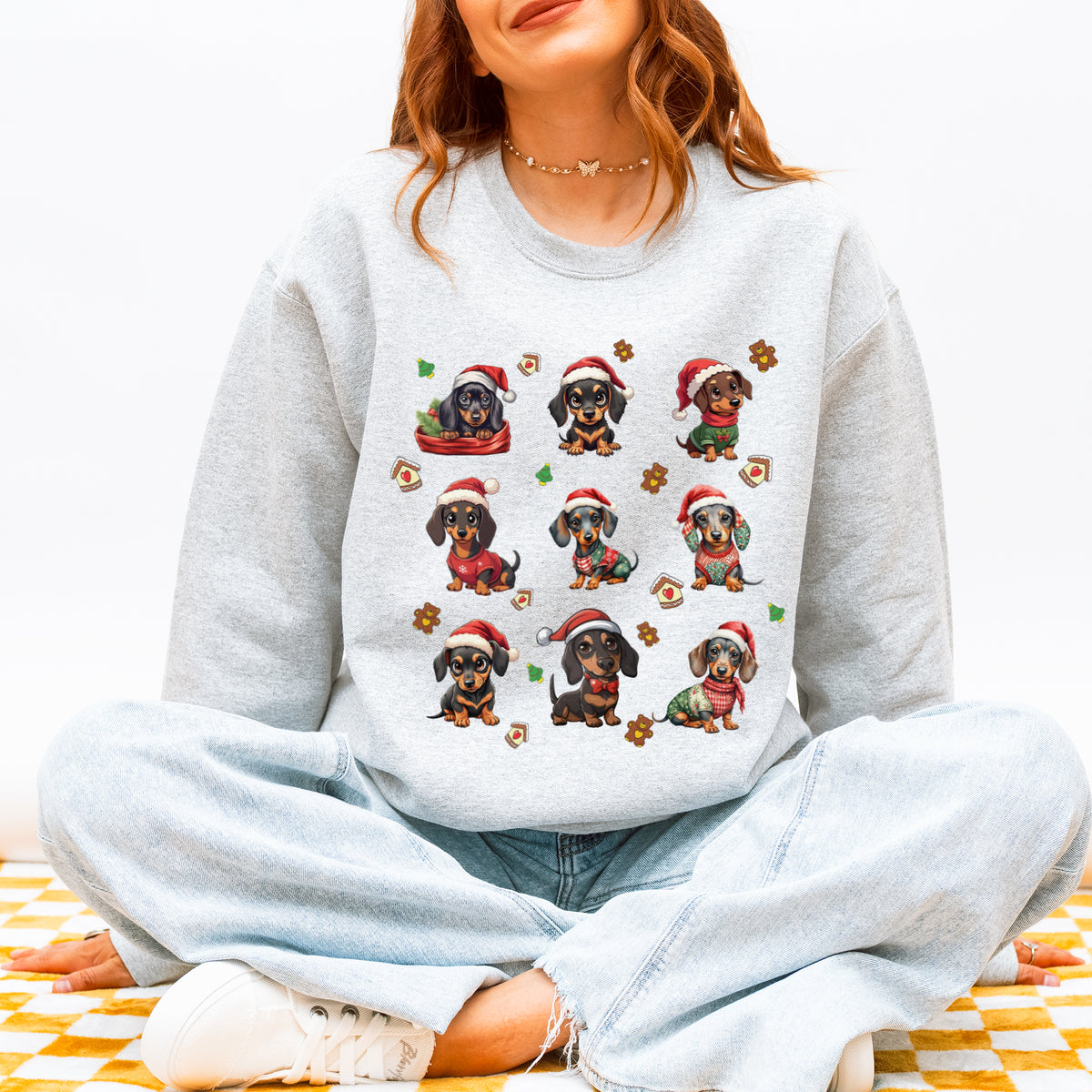 Dachshund Christmas Sweatshirt