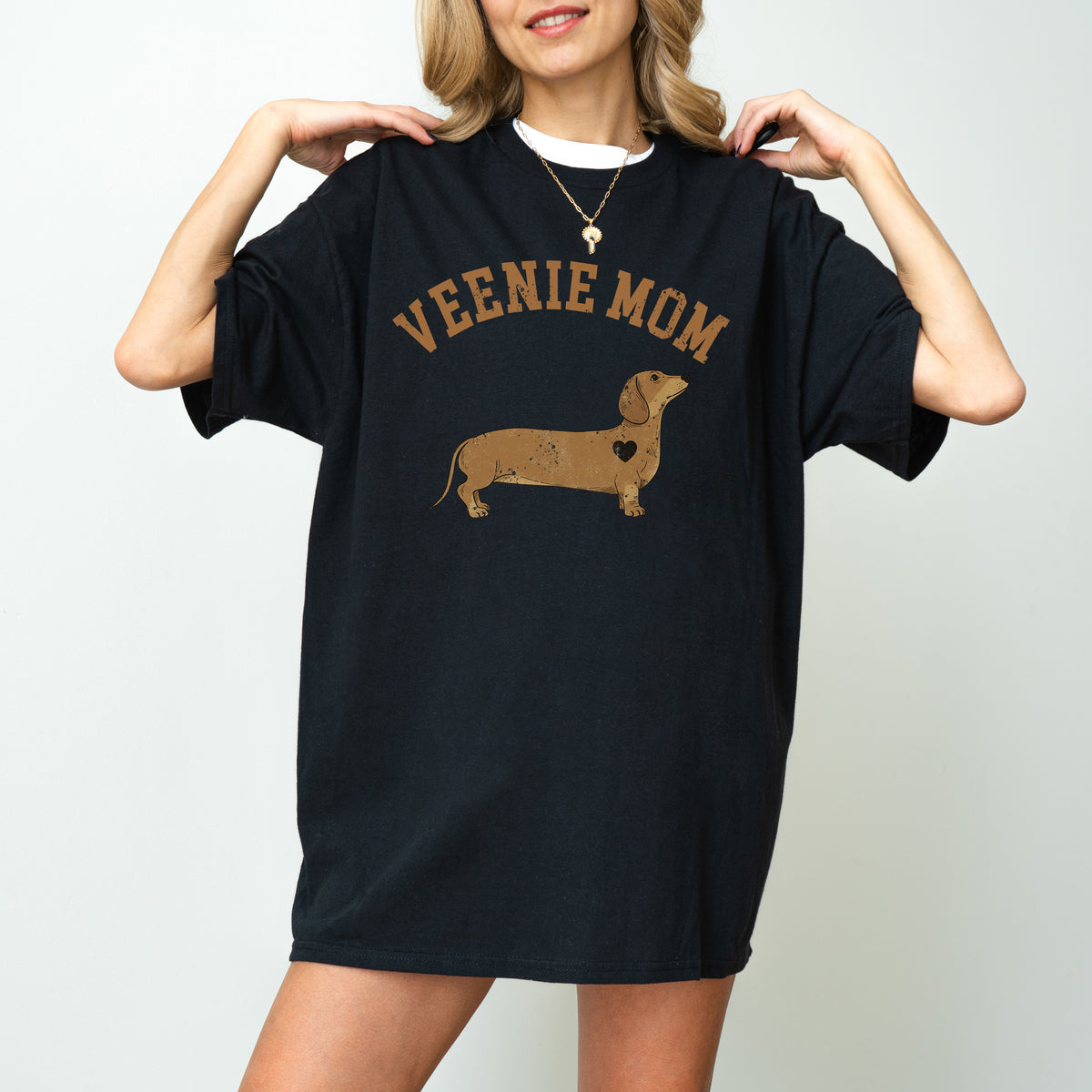 Veenie Mom Dachshund Mom Shirt Pet Lover Gift