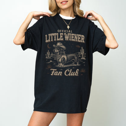 Little Wiener Fan Club Shirt – Vintage Wiener Dog Gift