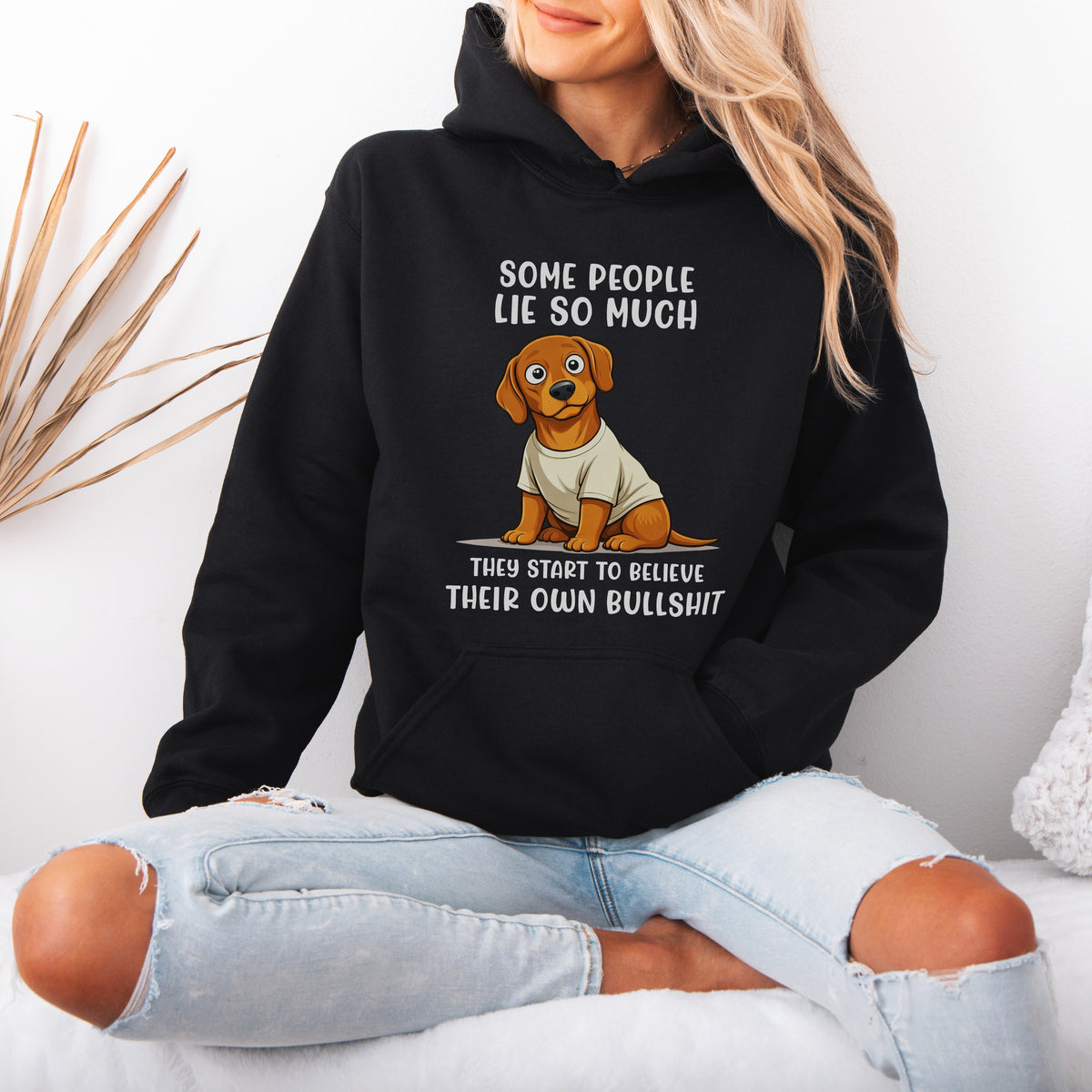 Funny Dachshund Hoodie Sarcastic Gift
