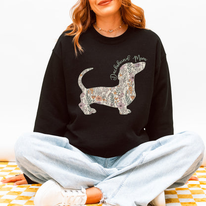 Personalized Dachshund Dog Mama Sweatshirt