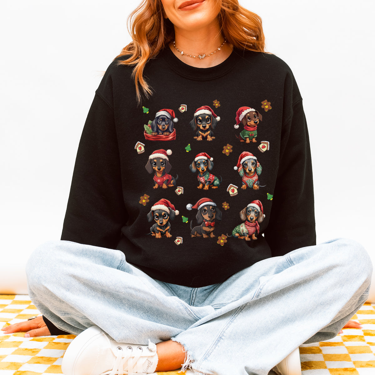 Dachshund Christmas Sweatshirt