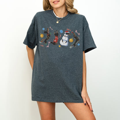 Christmas Dachshund Chaos Shirt – Funny Holiday Wiener Dog Tee