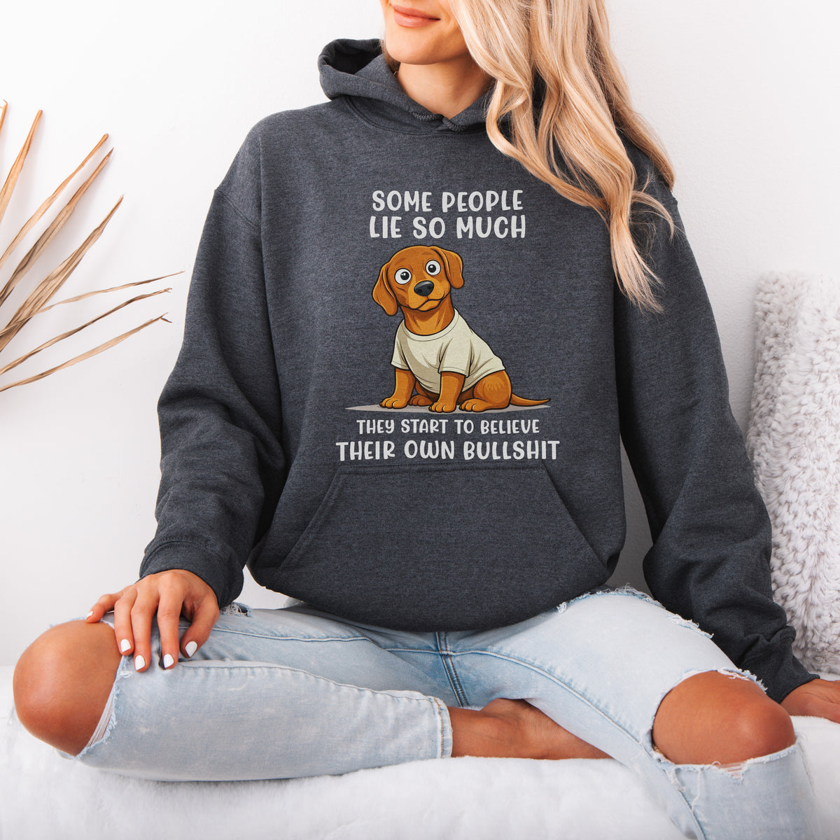 Funny Dachshund Hoodie Sarcastic Gift