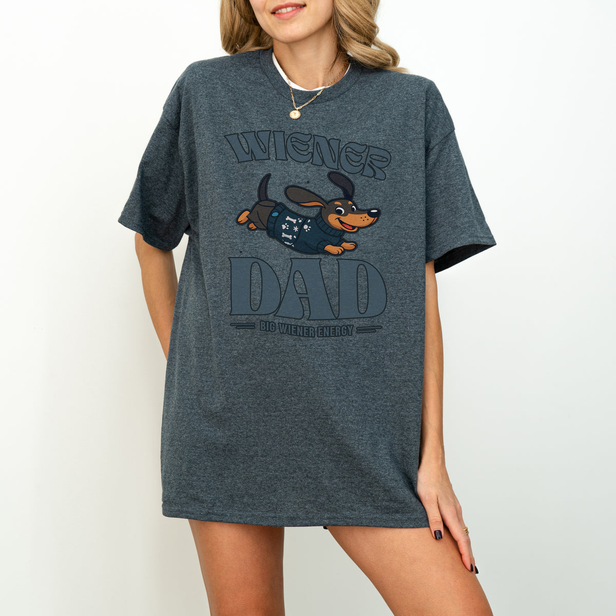 Wiener Dad Dachshund Shirt Cute Doxie Lover Gift
