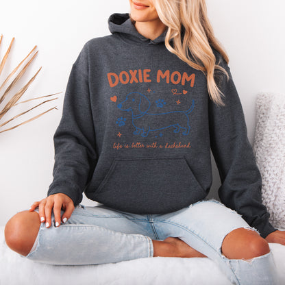Doxie Mom Dachshund Sweatshirt Cute Gift