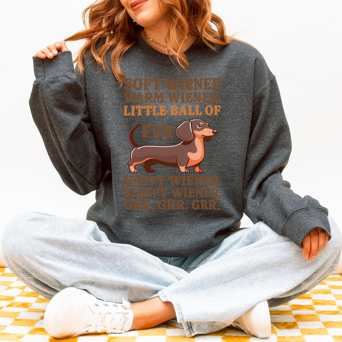 Soft Wiener Warm Wiener Dachshund Sweatshirt