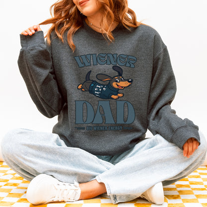 Wiener Dad Dachshund Sweatshirt Cute Doxie Lover Gift