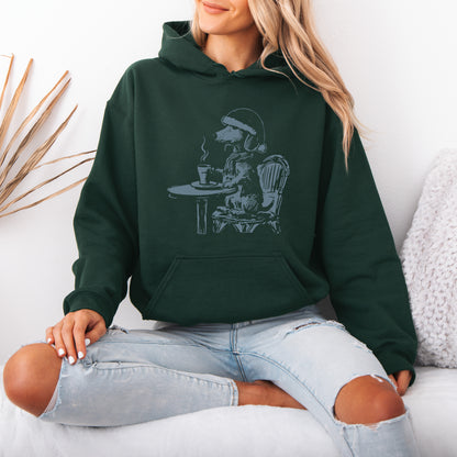 Vintage Dachshund Shirt Funny French Coffee Dog Hoodie