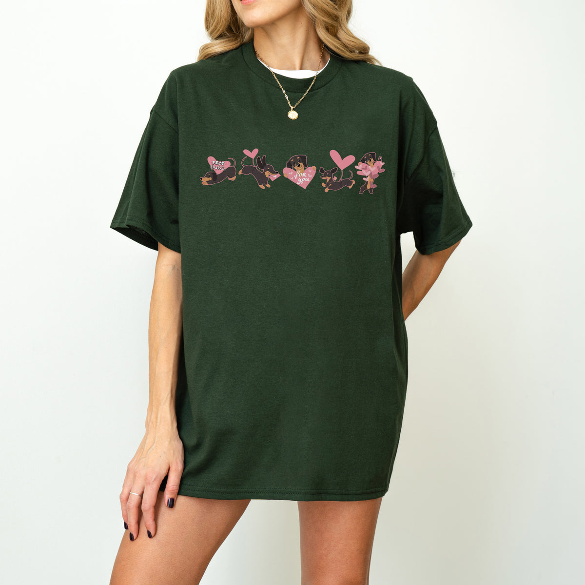 Valentine Dachshund Love T-Shirt