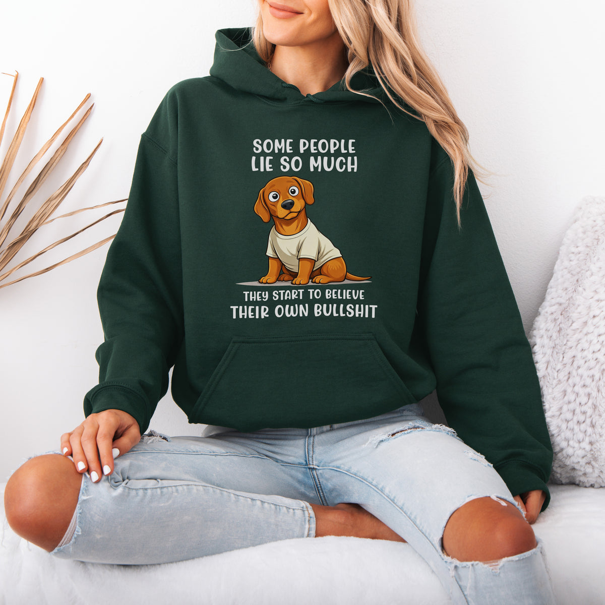 Funny Dachshund Hoodie Sarcastic Gift