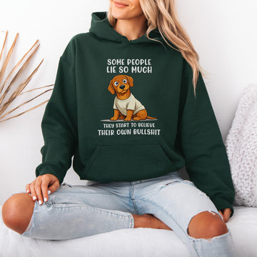 Funny Dachshund Hoodie Sarcastic Gift for Dog Lovers