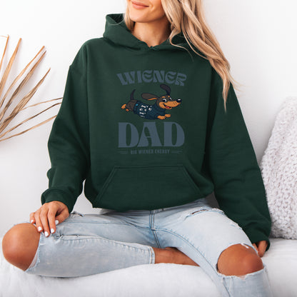 Wiener Dad Dachshund Hoodie Cute Doxie Lover Gift