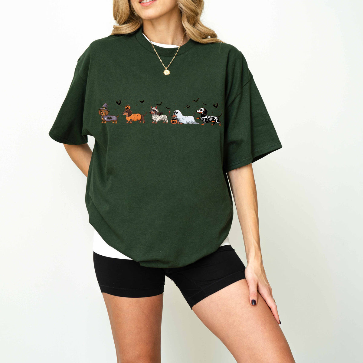Dachshund Halloween Shirt – Cute Ghost Dog Spooky Gift