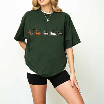 Dachshund Halloween Shirt – Cute Ghost Dog Spooky Gift