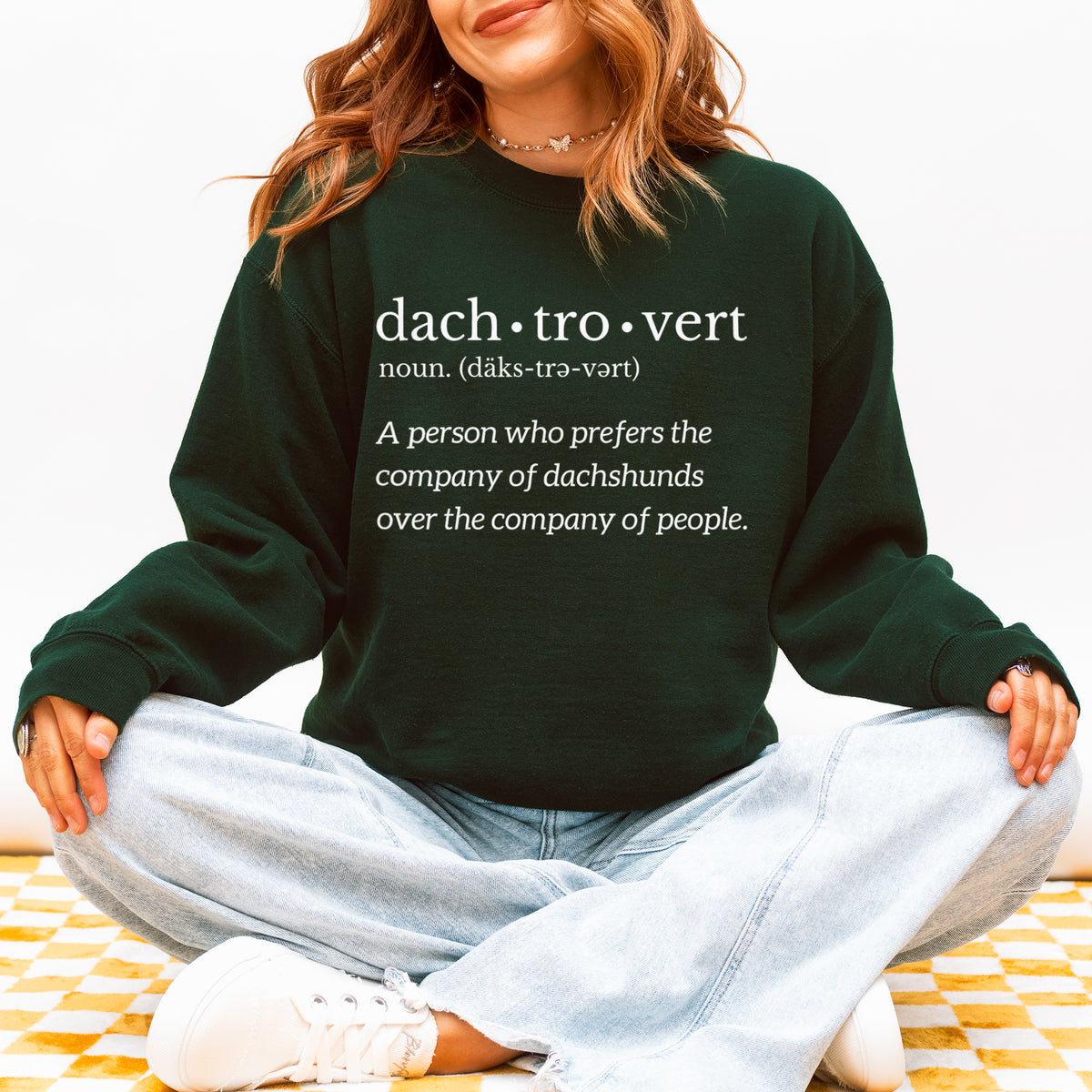 Funny Dachshund Sweatshirt Gift for Dachshund Lovers