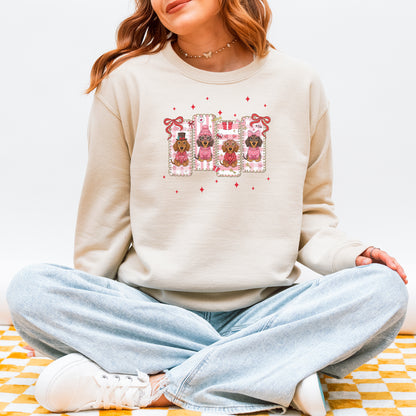 My Dachshund Is My Valentine Sweatshirt
