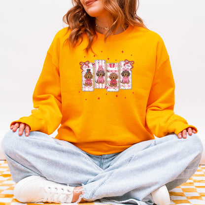 My Dachshund Is My Valentine Sweatshirt