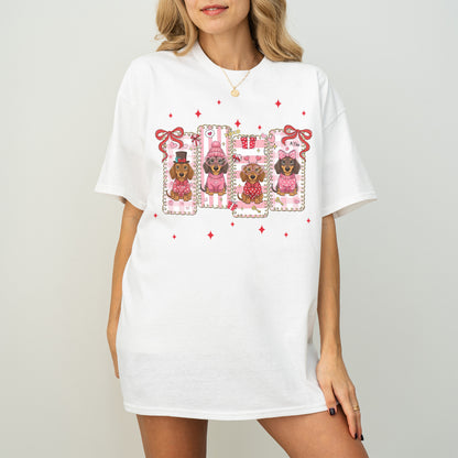 My Dachshund Is My Valentine Shirt