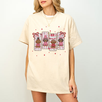 My Dachshund Is My Valentine Shirt