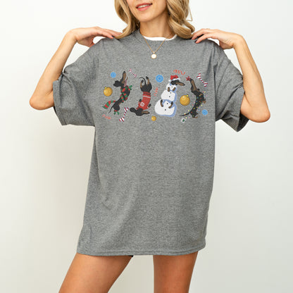 Christmas Dachshund Chaos Shirt – Funny Holiday Wiener Dog Tee