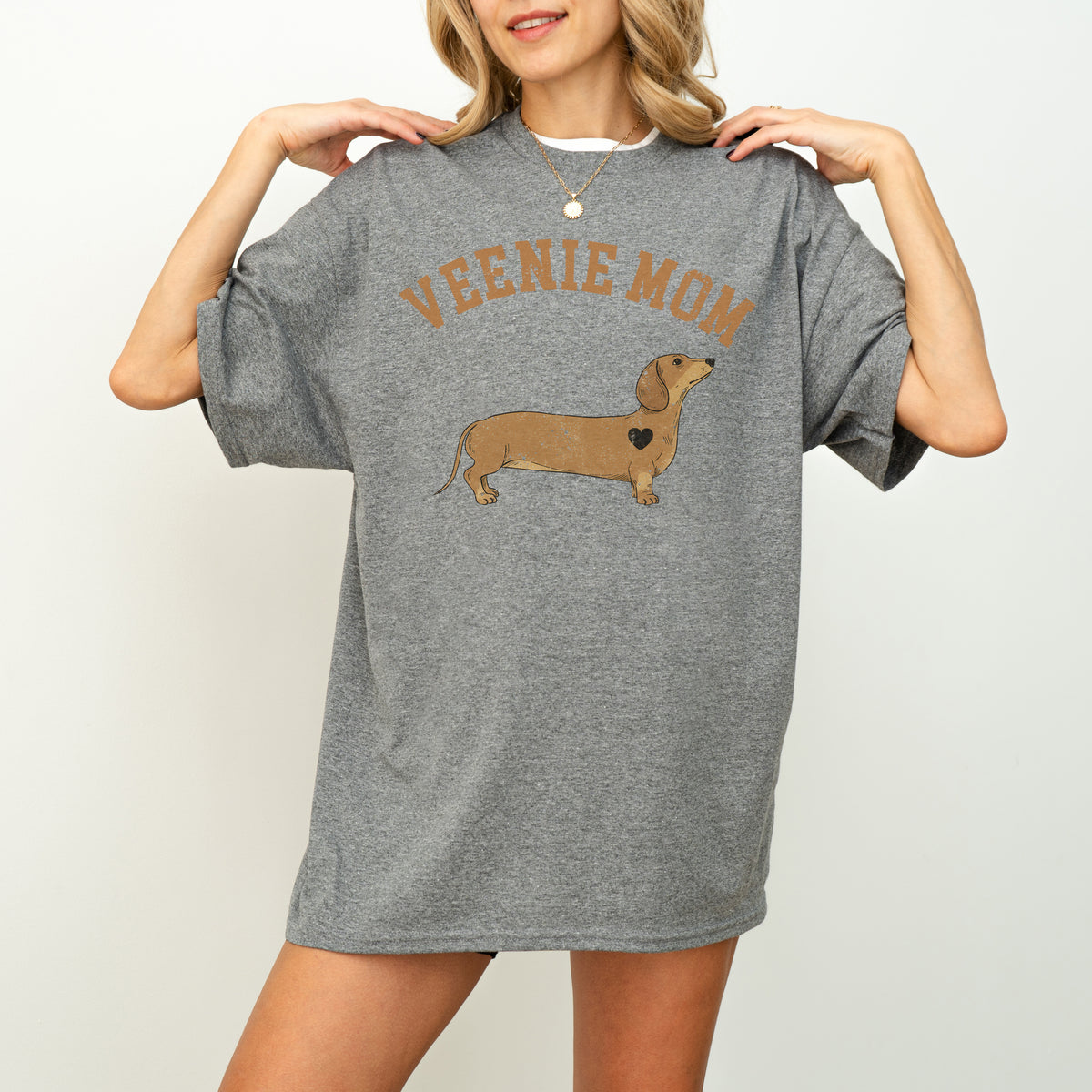 Veenie Mom Dachshund Mom Shirt Pet Lover Gift