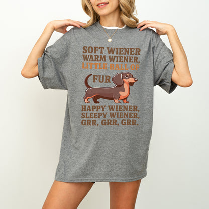 Soft Wiener Warm Wiener Dachshund Shirt