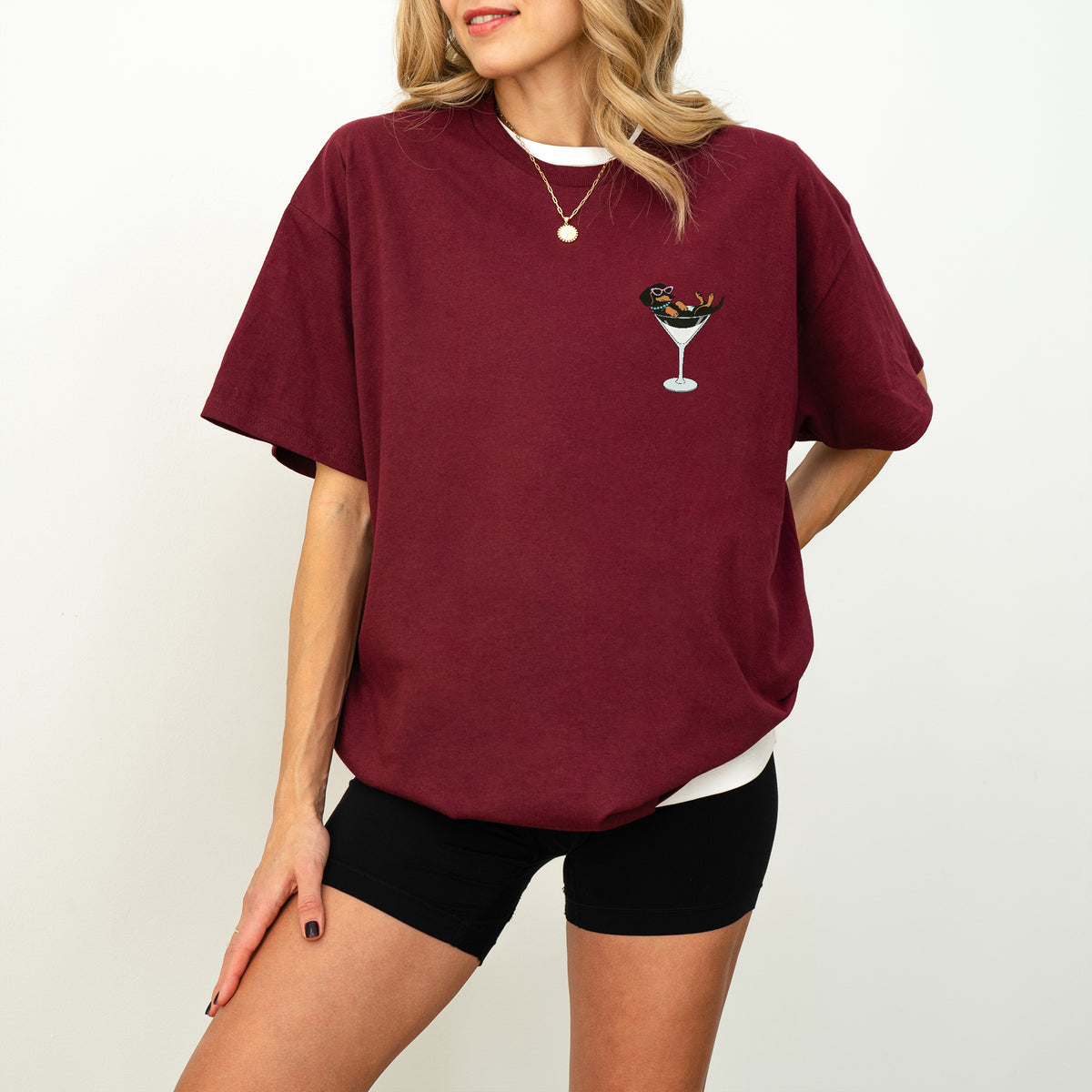 Weenies and Martinis Dachshund Shirt Cute Gift