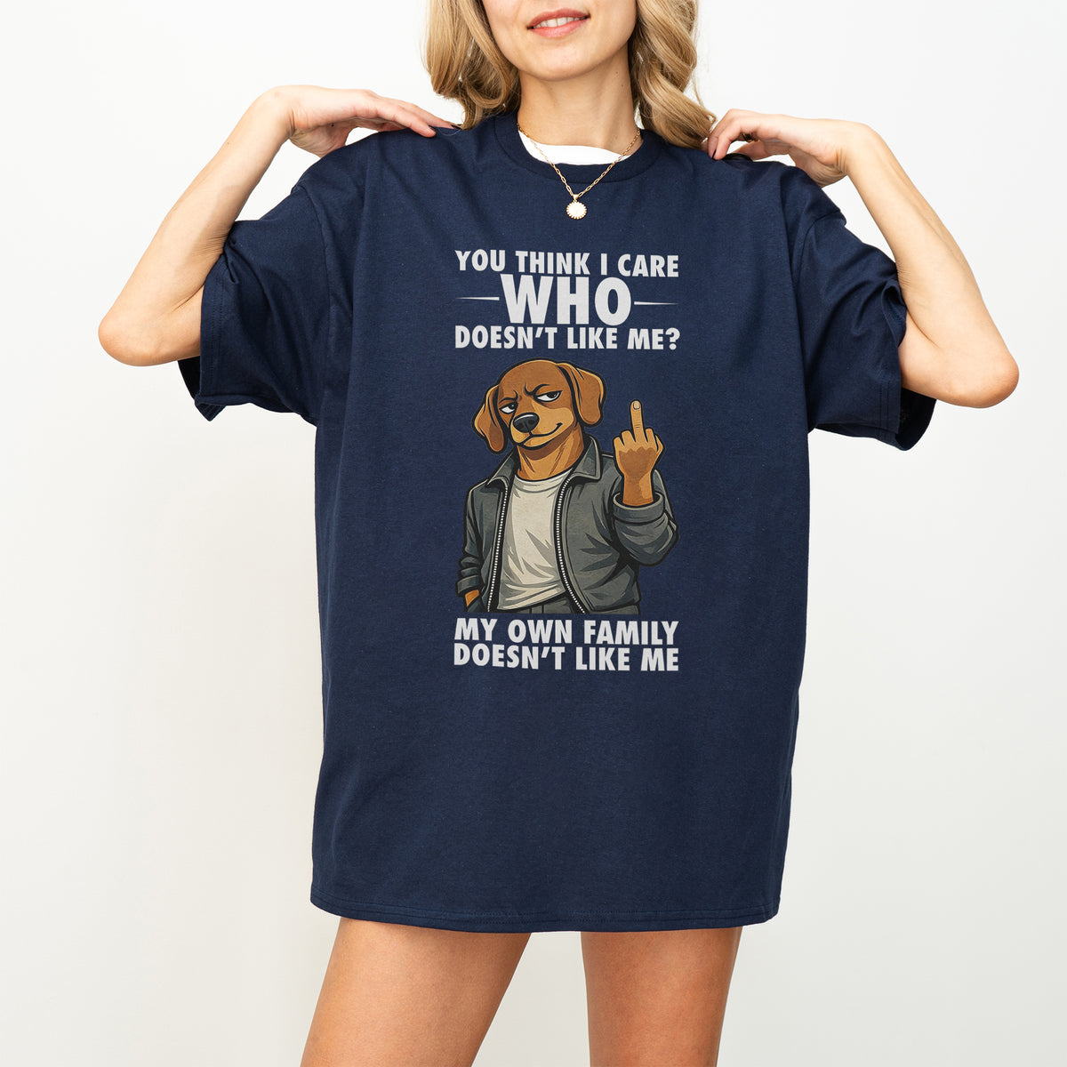 You Think I Give A F*ck Dachshund Shirt