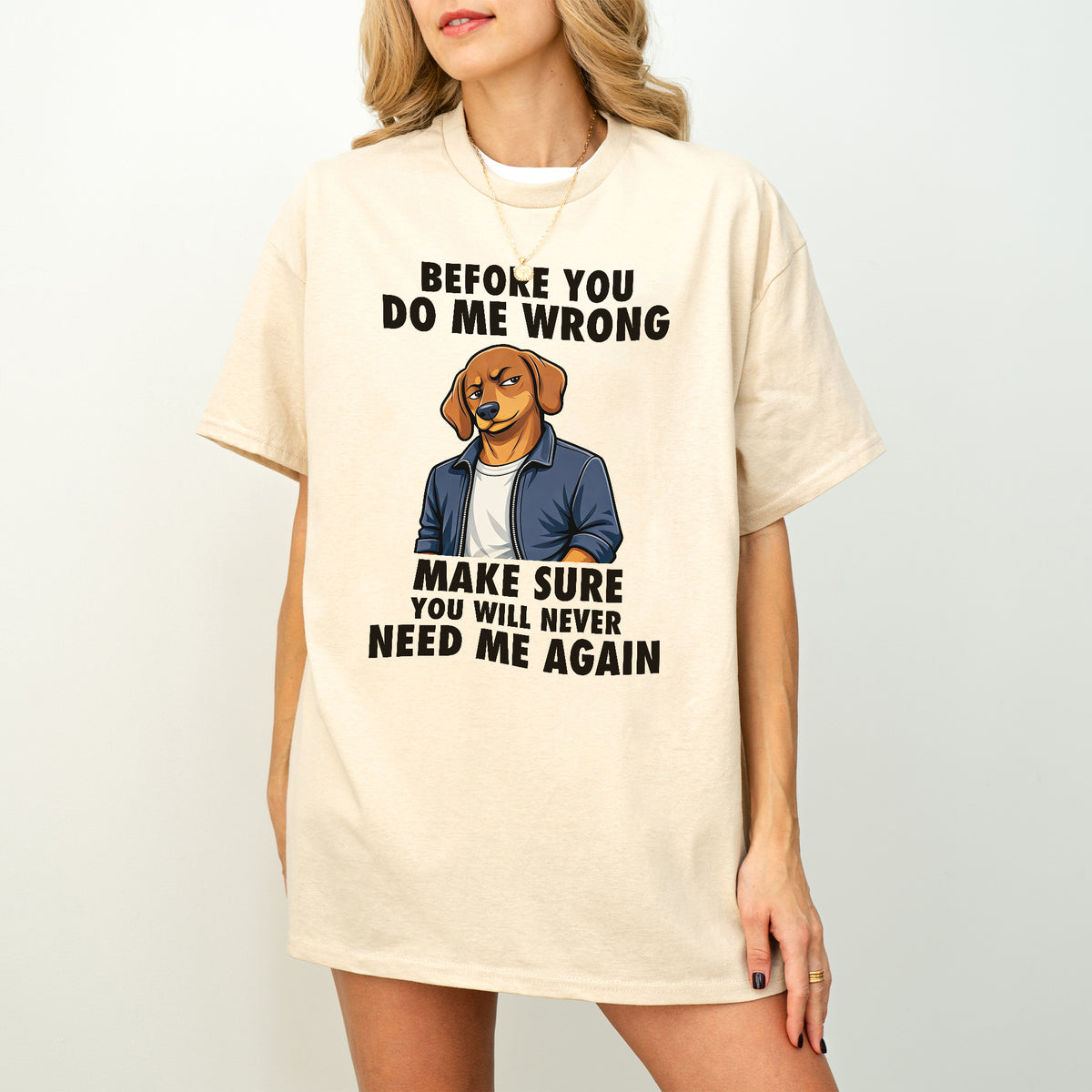 Funny Sausage Dog Shirt Attitude Humor Gift