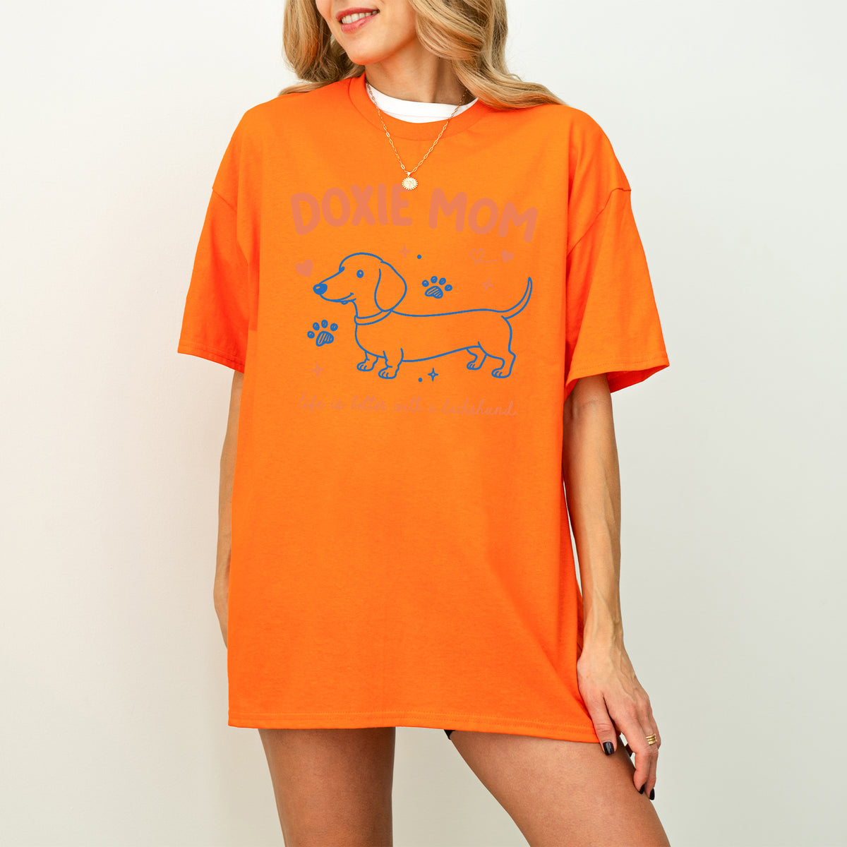 Doxie Mom Dachshund Shirt Cute Gift