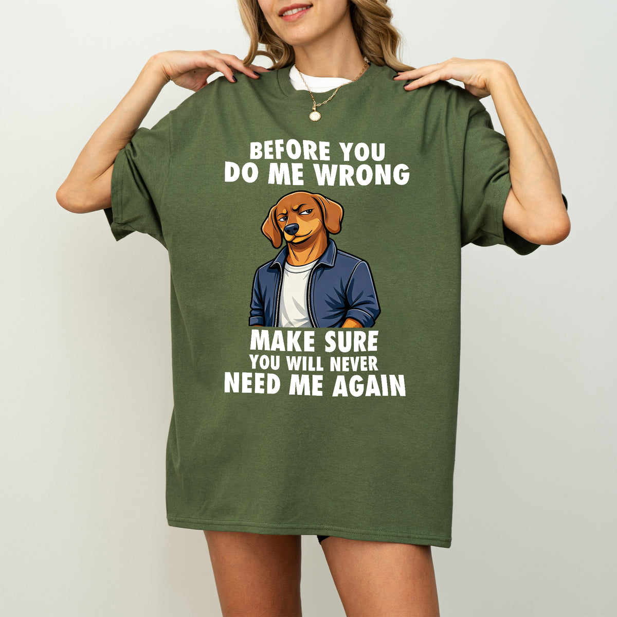 Funny Sausage Dog Shirt Attitude Humor Gift