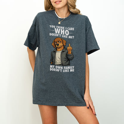 You Think I Give A F*ck Dachshund Shirt
