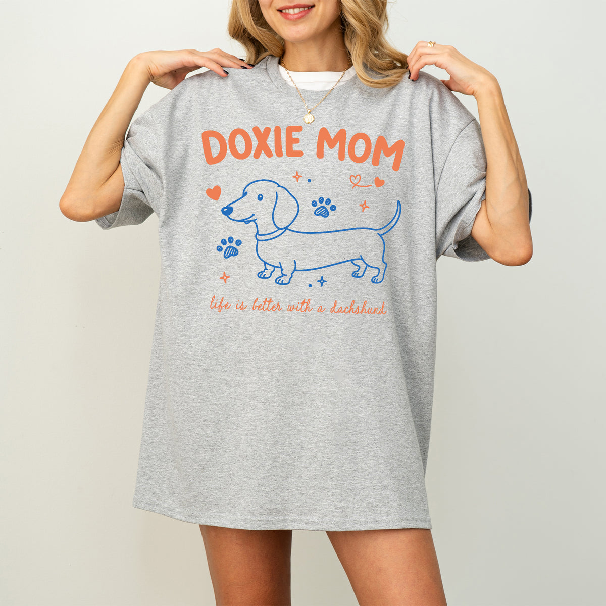 Doxie Mom Dachshund Shirt Cute Gift