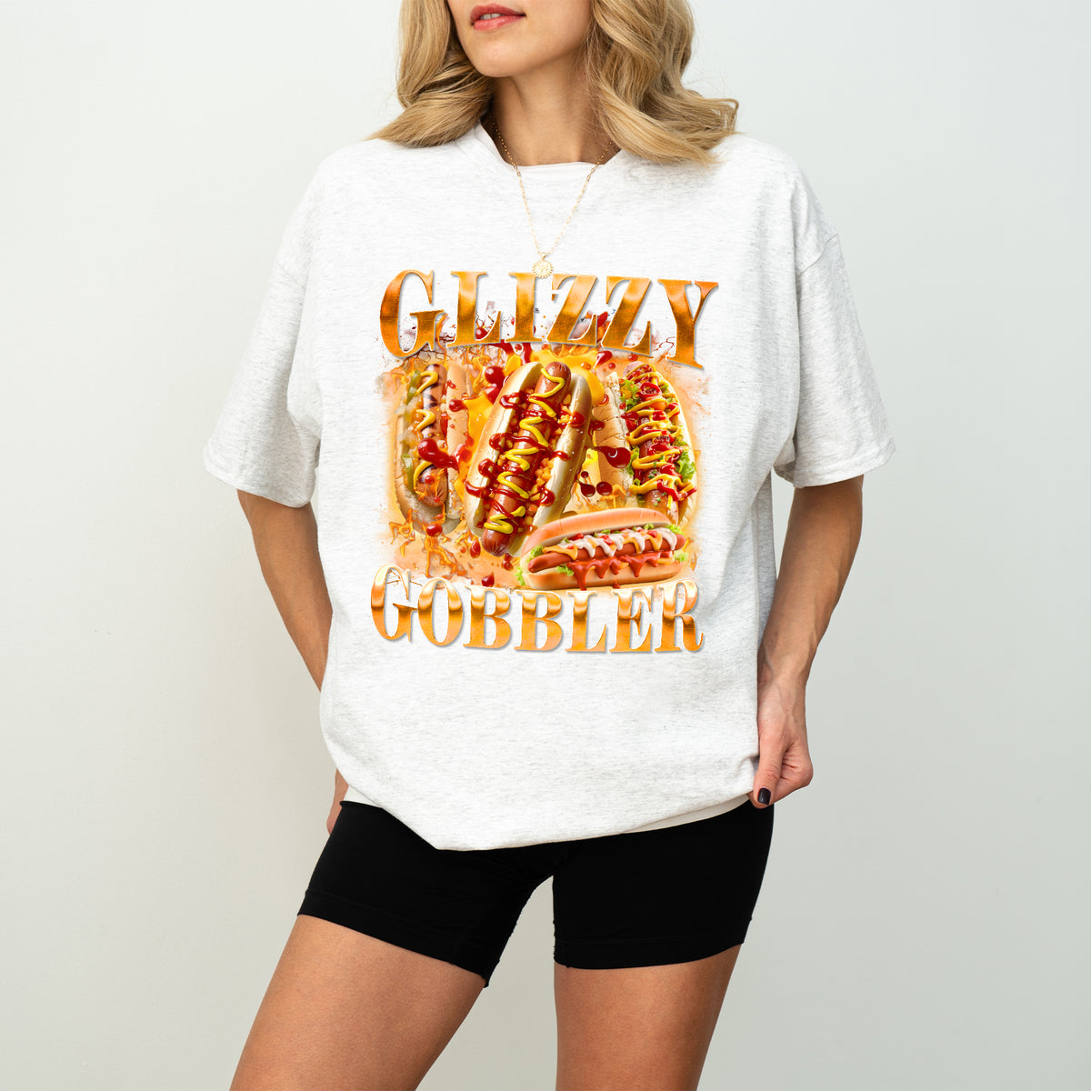 Glizzy Gobbler Shirt Funny Hot Dog Meme Tee for Food Lovers