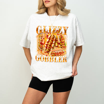 Glizzy Gobbler Shirt Funny Hot Dog Meme Tee for Food Lovers