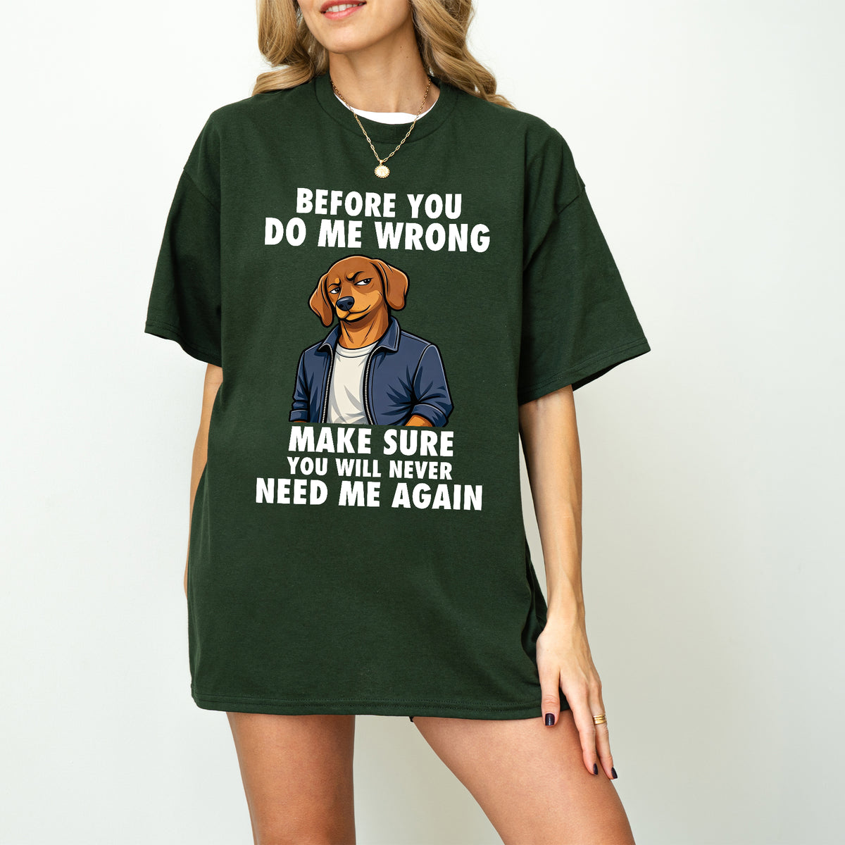 Funny Sausage Dog Shirt Attitude Humor Gift