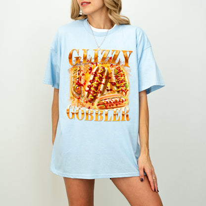 Glizzy Gobbler Shirt Funny Hot Dog Meme Tee for Food Lovers