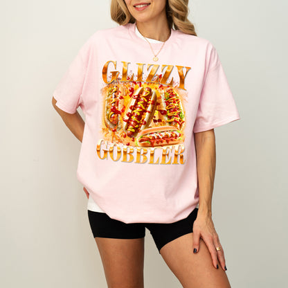 Glizzy Gobbler Shirt Funny Hot Dog Meme Tee for Food Lovers